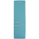 Amica FKR29653DEB Retro style 60/40 fridge freezer - Duck Egg Blue