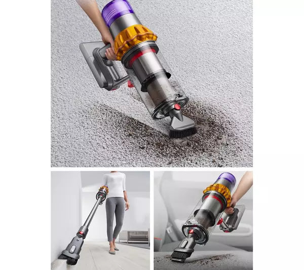 DYSON V15 Detect Absolute Cordless Vacuum Cleaner - Yellow & Nickel