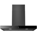 Cata 300 UBSBOX80BK 80cm T-bar Chimney hood - Black