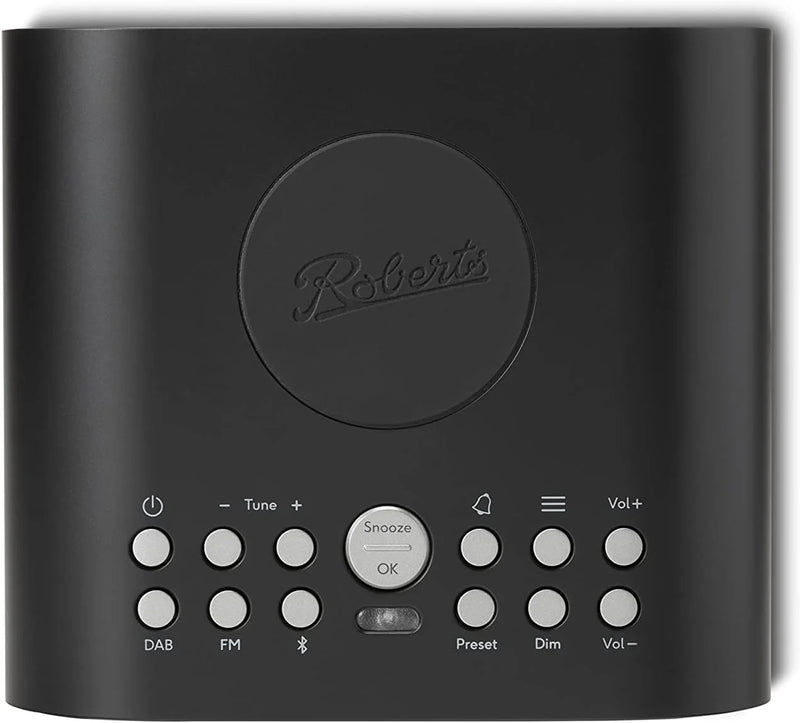 ROBERTS Ortus DAB Charge DAB+/FM Bluetooth Clock Radio - Available in Black & White