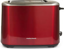 Morphy Richards 222066 Equip 2 slice toaster - Red