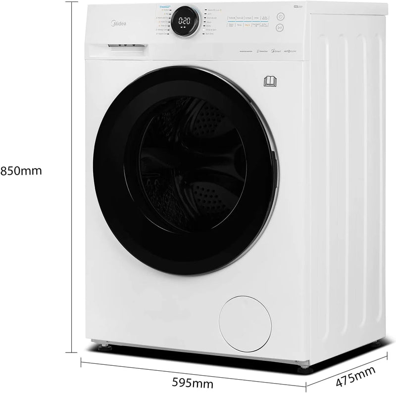 Midea MF20ED80WB 8kg/6kg Washer dryer - White*contact store for price*
