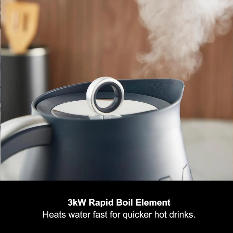 Morph Richards 103021 Cassini Jug Kettle - Blue & Silver