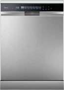 Midea MDWEF1433G Full Size 14 Place Settings Auto Open Dishwasher - Top Rack