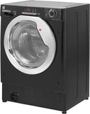 Hoover HBDS485D1ACBE80 Integrated 8kg Wash 5kg Dry Washer Dryer 1400 Spin - Black
