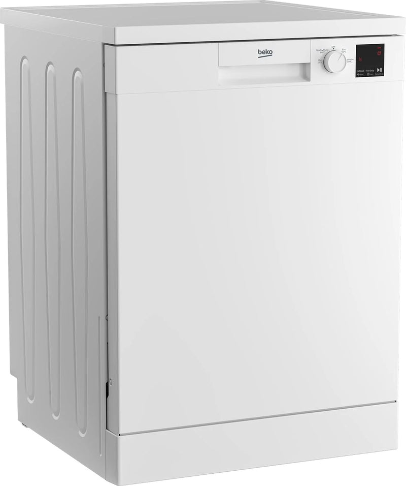 Beko DVN04X20W Freestanding 60cm Dishwasher 13-Place Settings - White*contact store for price*