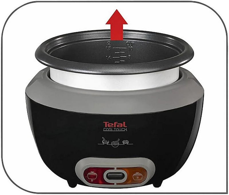 Tefal RK1568UK 1.8 litre Cool Touch Rice Cooker - Black