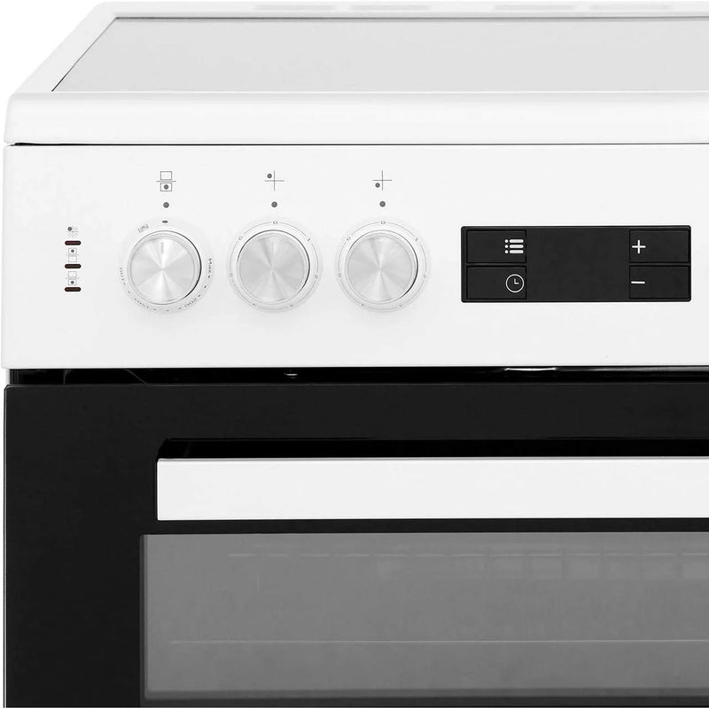 Beko KDC653W 60cm Double Oven Ceramic Hob - White*contact store for price*