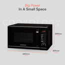 Cookology CFSDI20LBK 800W 20L Microwave - Black