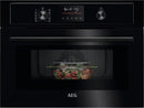 AEG KOX36506GB 5000 CombiAir Built-in Microwave Oven & Grill - Black
