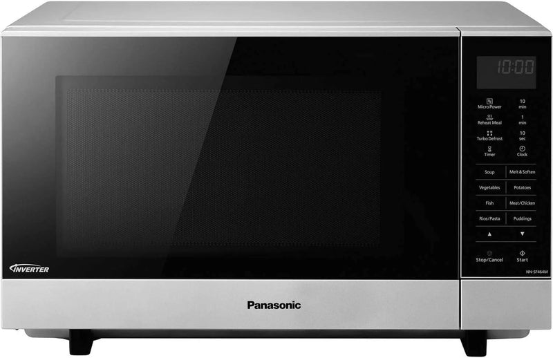 Panasonic NN-SF464MBPQ Flatbed Freestanding Microwave, Silver*contact store for price*