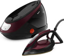 TEFAL Pro Express Protect GV9230 High Pressure Steam Generator Iron / Black & Burgundy