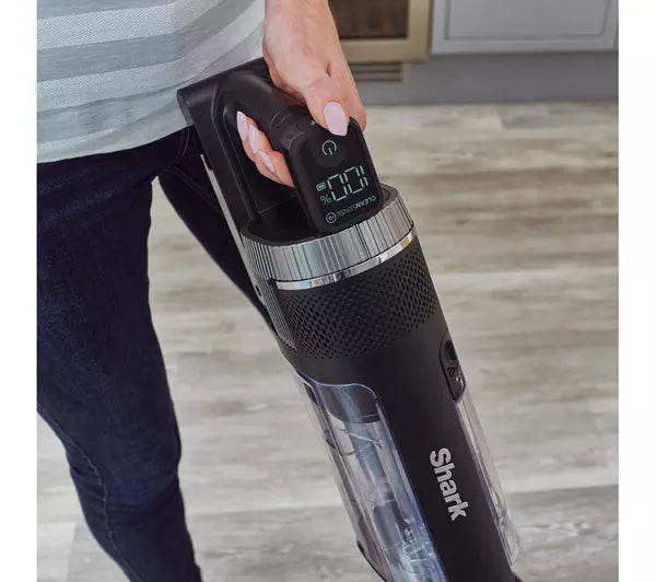 SHARK Stratos Anti Hair Wrap Plus Pet Pro IZ420UKT Cordless Vacuum Cleaner - Silver