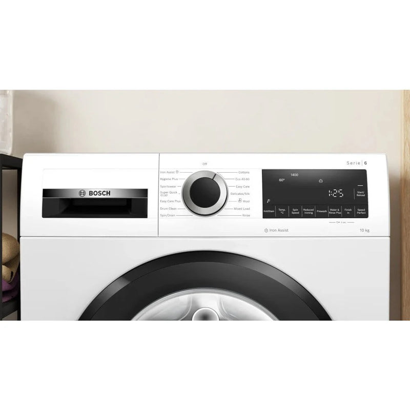 Bosch WGG254Z1GB Series 6 10kg 1400rpm Washing Machine - White [Free 5-year parts & labour guarantee]  *Contact store for pricing*