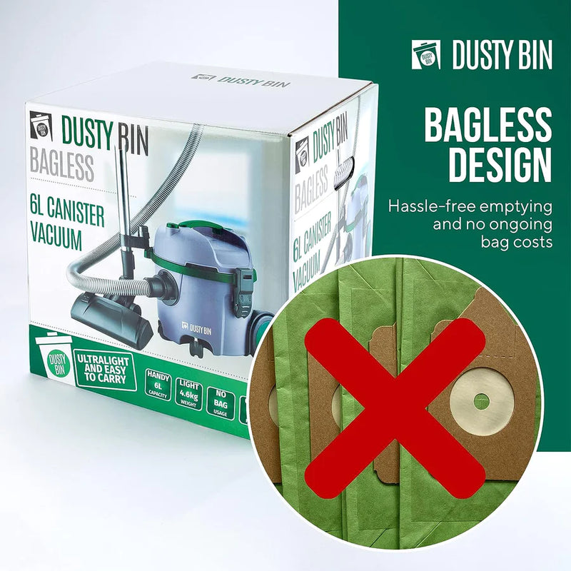 Dusty Bin DB30B Bagless Cylinder Vacuum Cleaner