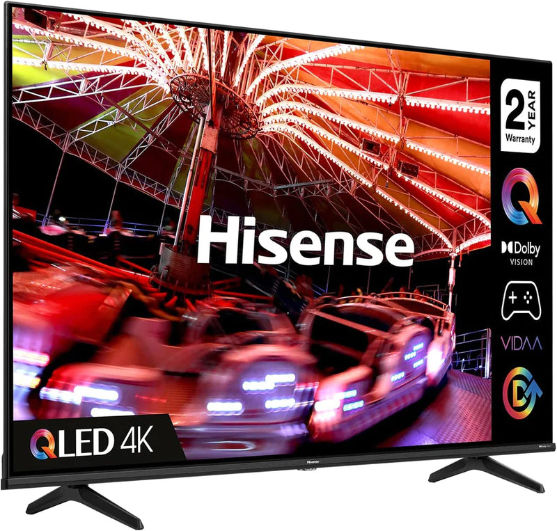 HISENSE 50E7HQTUK 50" Smart 4K Ultra HD HDR QLED TV with Amazon Alexa