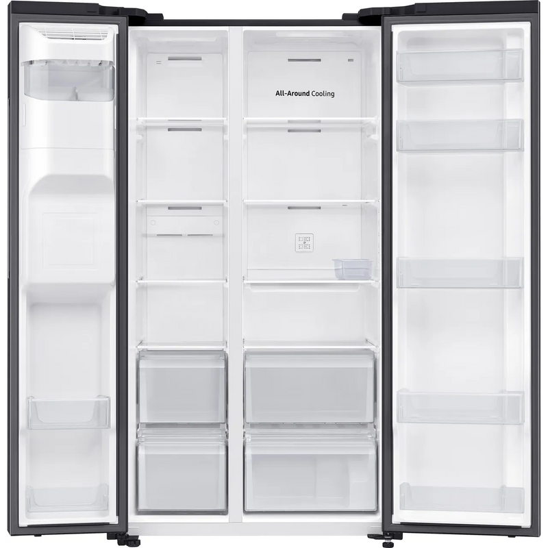 Samsung RS65DG5403B1 Series 7 American Fridge Freezer Plumbed Ice & Water - Dark Inox [Free 5-year parts & labour guarantee]