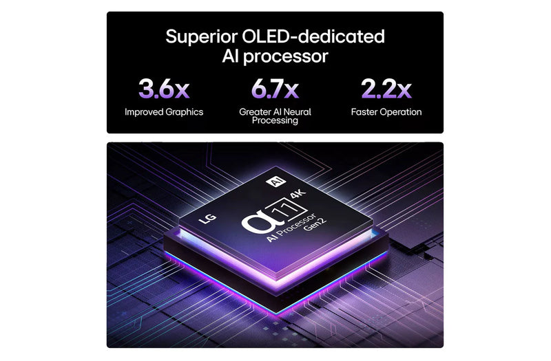 LG OLED55G54LW 55" EVO AI G5 OLED Smart 4K Ultra HD HDR TV with Amazon Alexa*contact store for price*