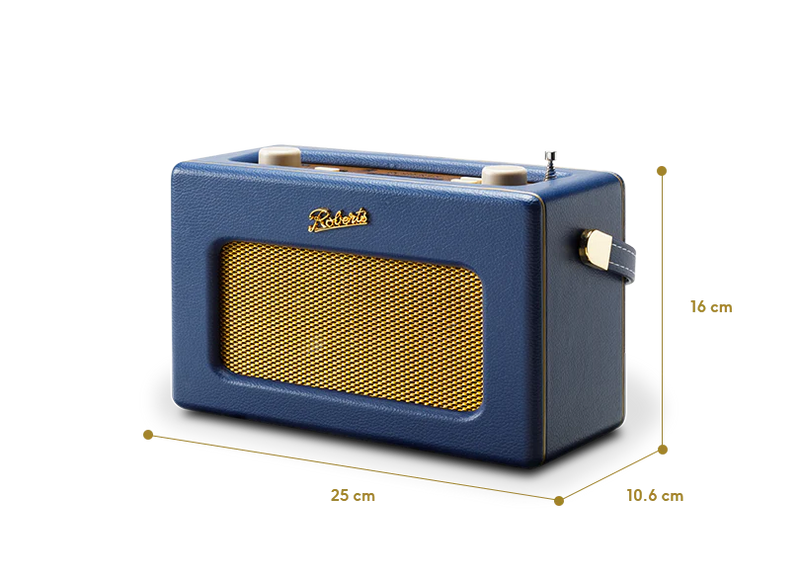 Roberts Revival iStream 3 DAB/DAB Plus FM Wireless Portable Radio - Midnight Blue