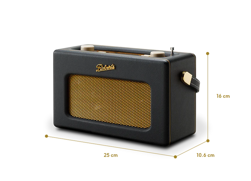 Roberts Revival iStream 3 DAB/DAB Plus FM Wireless Portable Radio - Black
