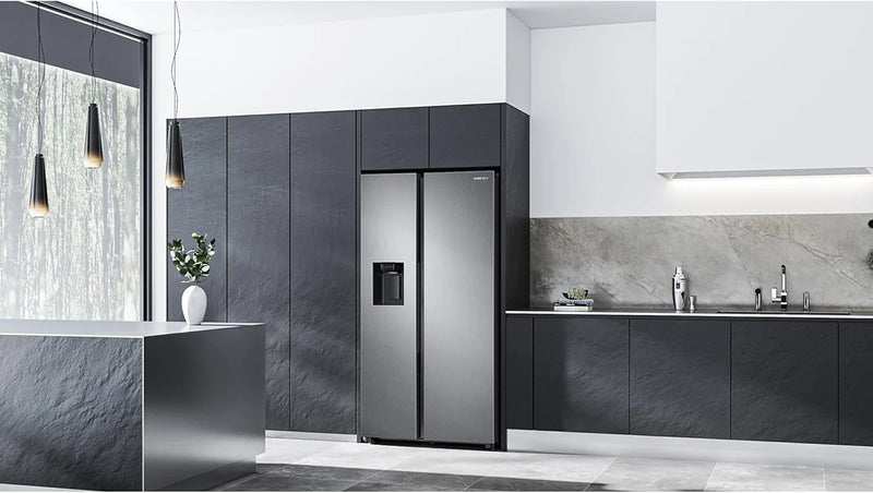 Samsung RS68A884CSL Series 8 Metal Back Plumbed American Fridge Freezer - Silver*contact store for price*