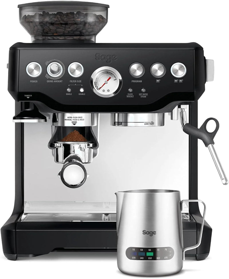 Sage BES875UK Barista Express Bean To Cup Coffee Machine Brushed Stainless Steel