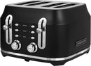 Rangemaster RMCL4S304BK 4-slice Toaster Black