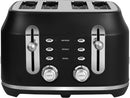 Rangemaster RMCL4S304BK 4-slice Toaster Black