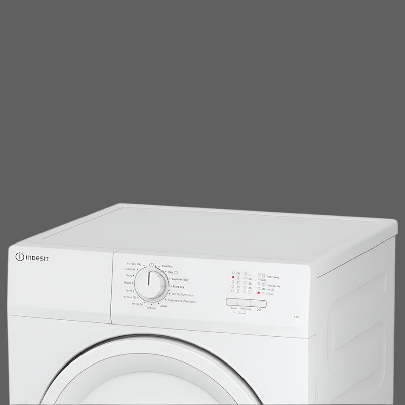 Indesit CYDA81WWGLUK 8kg Vented Tumble Dryer - White