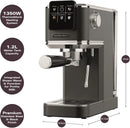 Hamilton Beach HBC5210B Barista Pro Touch Espresso Coffee Machine