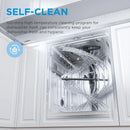 Midea MDWPF1433CWD Full Size 14 Place Settings Dishwasher - Top Rack
