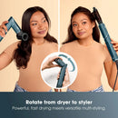 Shark HD450TLUK FlexStyle 5-in-1 Air Styler & Hair Dryer with Storage Bag - Teal