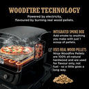 Ninja OO101UK Woodfire electric outdoor oven, Artisan Pizza maker and BBQ Smoker