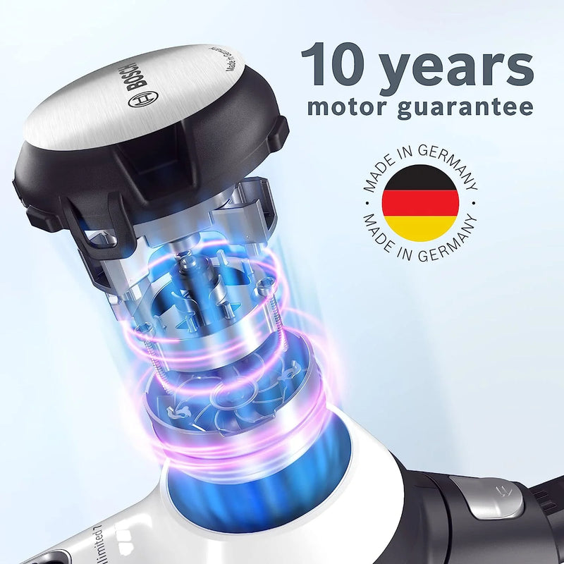 BOSCH Unlimited 7 BCS712GB Cordless Vacuum Cleaner - White & Black