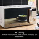 Morphy Richards 512002 Clay 20 litre Microwave - White