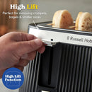 Russell Hobbs 26770 Brontë 4-slice toaster - Matte Black