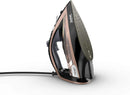 TEFAL Ultimate Pure FV9845GO Steam Iron - Black & Rose Gold