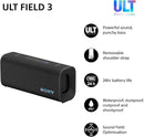 SONY SRSULT30B Bluetooth Portable Speaker - Black