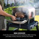 Ninja OO101UK Woodfire electric outdoor oven, Artisan Pizza maker and BBQ Smoker