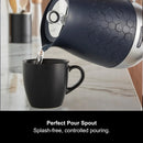 Morph Richards 103021 Cassini Jug Kettle - Blue & Silver