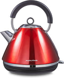 Morphy Richards 102048 Accents Pyramid Kettle - Red