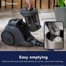 Electrolux FLR00223ELGRY Cylinder Bagless Vacuum Cleaner