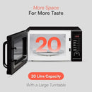 Cookology CFSDI20LBK 800W 20L Microwave - Black