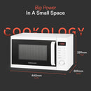 Cookology CFSDI20LWK 800W 20L Microwave - White