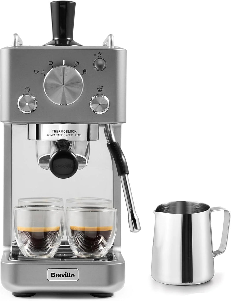 Breville VCF185 Slimline Espresso Compact Coffee Machine