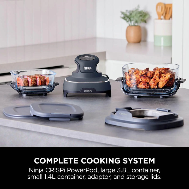 NINJA CRISPi FN101UKGY 4-in-1 Portable Air Fryer - Cyber Space*contact store for price*