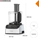 Kenwood FDM73.850SS MultiPro OneTouch Food Processor