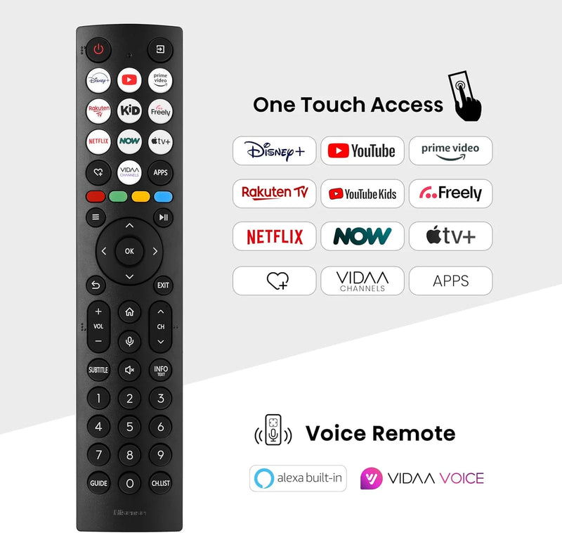 HISENSE 55A85NTUK 55" Smart 4K Ultra HD HDR OLED TV with Amazon Alexa*contact store for price*