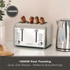 Hamilton Beach HB5729 4-slice Brushed Stainless steel toaster