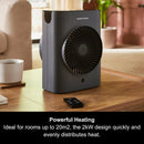 Morphy Richards 825201 HeatFlux Upright Fan Heater with Remote Control